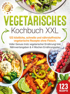 cover image of Vegetarisches Kochbuch XXL